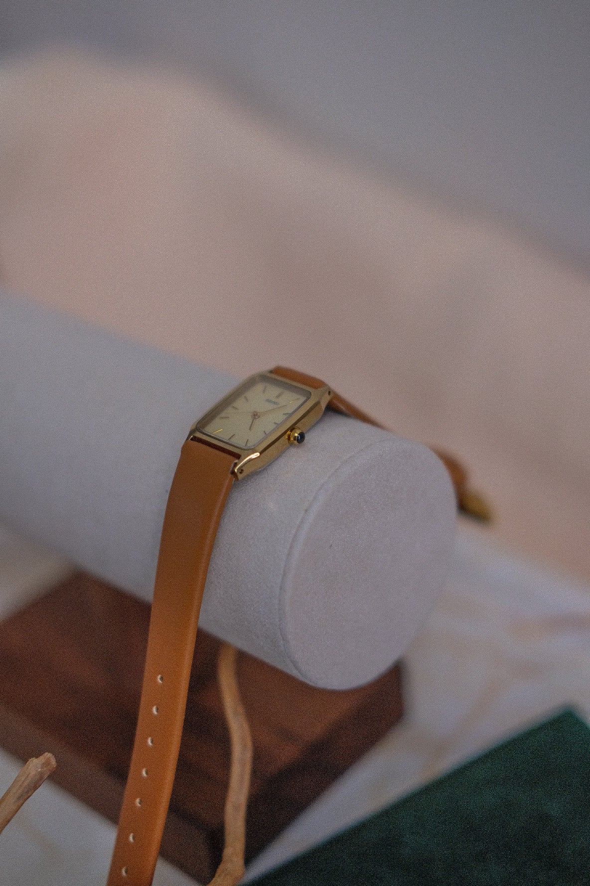 Vintage Seiko Watch - Tan Strap