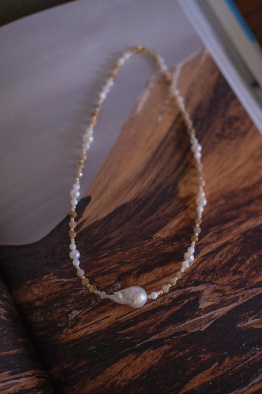 Tsuchi Necklace (Baroque Pearl)